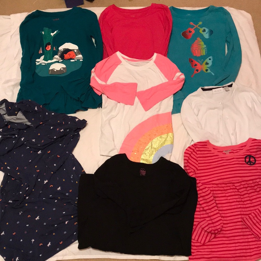 Lot of girls shirts